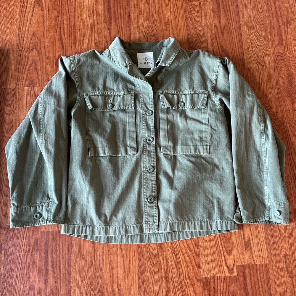 Anine Bing Sawyer Shirt Jacket
